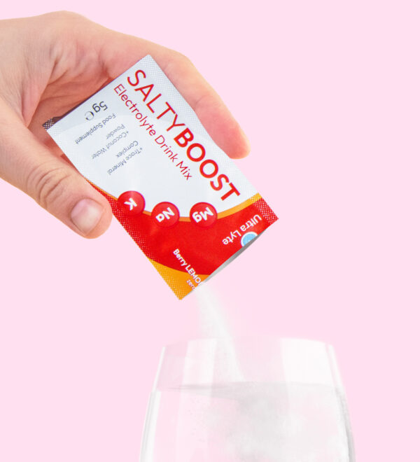 Ultra Lyte Elektrolity SaltyBoost - 12 saszetek - Smak Lemoniada - obrazek 2