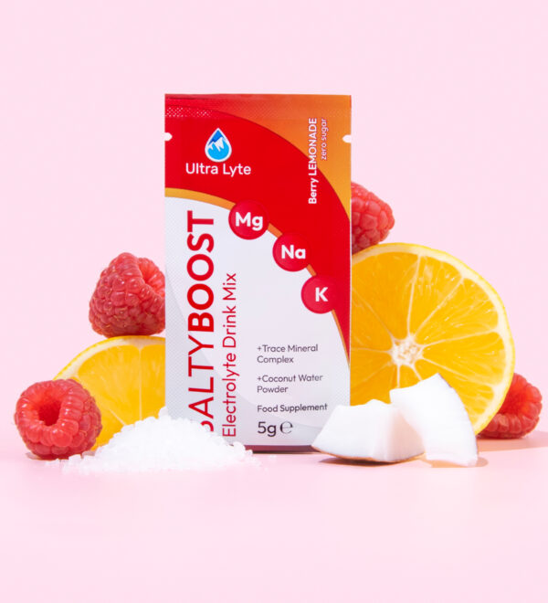 Ultra Lyte Elektrolity SaltyBoost - 12 saszetek - Smak Lemoniada - obrazek 4